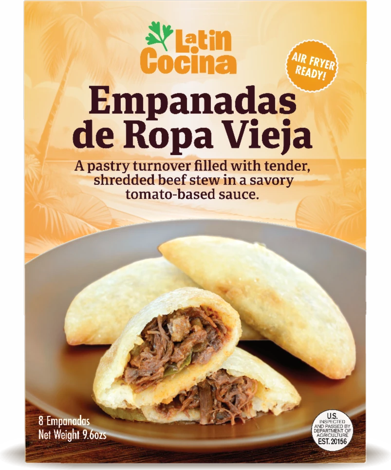 Latin Cocina Empanadas de Ropa Vieja package